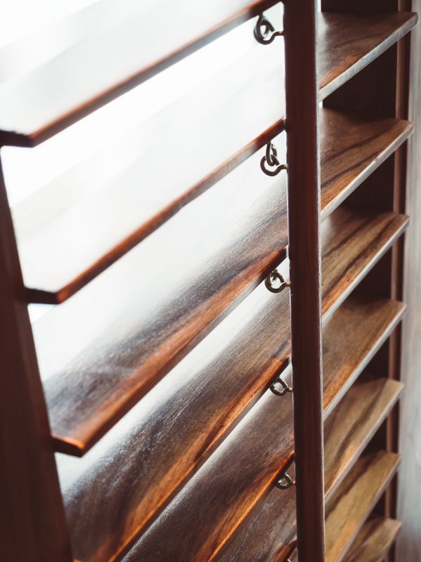 Finished Interior Shutter Art