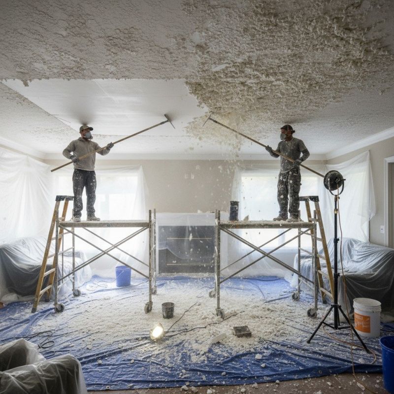 Popcorn Ceiling Smoothing in Waco, TX